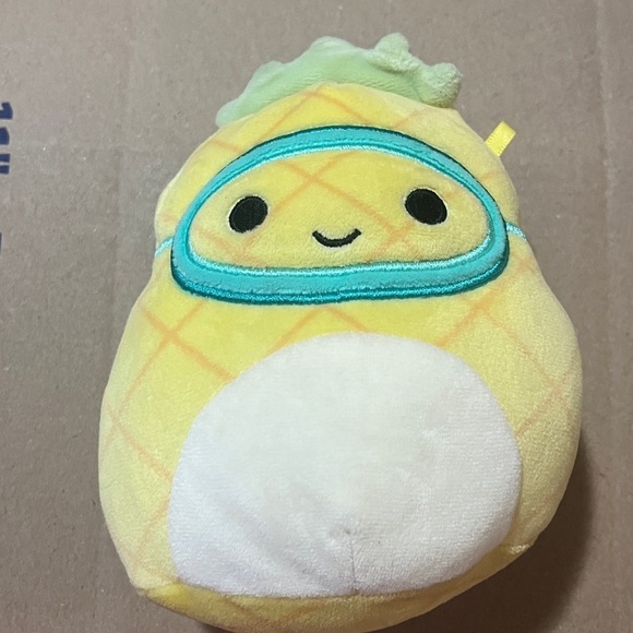 Squishmallows Other - Squishmallows Cute Pineapple Plush Toy